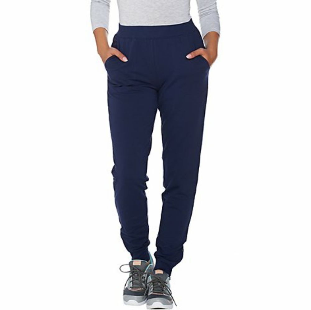Denim and Company jogger with zipper detail